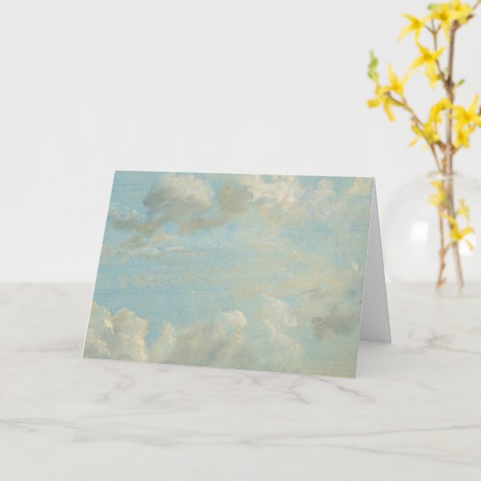 John Constable - Cloud Study Karte (Gelbe Blume)