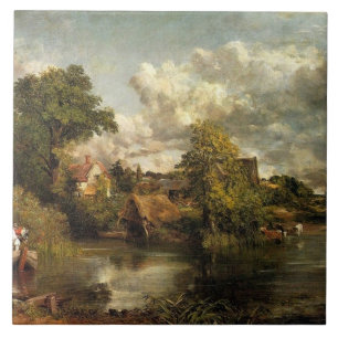 John Constable - Das Kunstwerk Das weiße Pferd Fliese