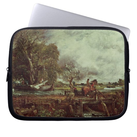 John Constable | das Springenpferd, c.1825 (Öl an Laptopschutzhülle (Vorderseite)