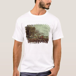 John Constable   das Springenpferd, c.1825 (Öl an T-Shirt