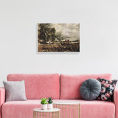 John Constable - Das Sprungpferd Leinwanddruck (Insitu (Wohnzimmer))