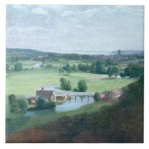 John Constable   das Tal des Stour mit Dedh Fliese