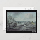John Constable | das Tal des Stour Postkarte (Vorne/Hinten)