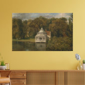 John Constable: Das Viertel hinter Alresford Hall Leinwanddruck (Insitu (Wohnzimmer))