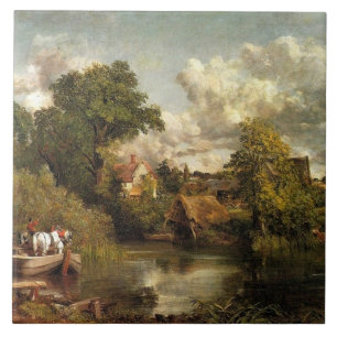 John Constable - Das weiße Pferd, Fliese
