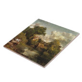 John Constable - Das weiße Pferd, Fliese (Seite)