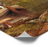 John Constable - Das White Horse Kunstwerk Poster (Ecke)
