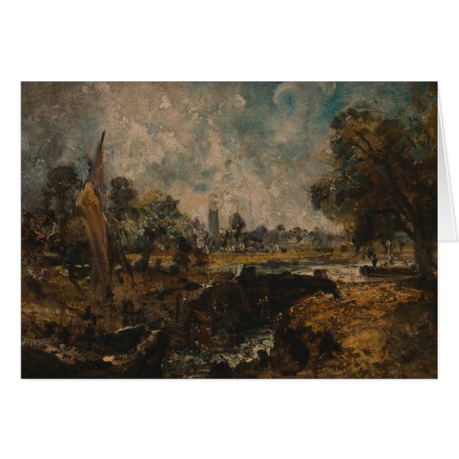 John Constable - Dedham Lock (Vorderseite (Horizontal))