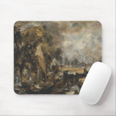 John Constable - Dedham Lock Mousepad (Mit Mouse)