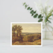 John Constable | Dedham Vale, c.1802 (Öl auf Canva Postkarte (Stehend Vorderseite)