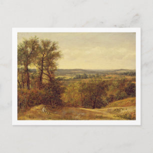 John Constable   Dedham Vale, c.1802 (Öl auf Canva Postkarte