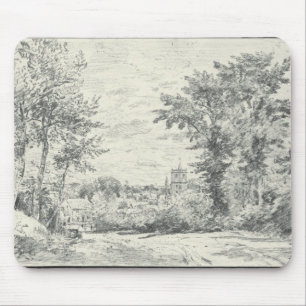 John Constable der Eingang in Gillingham, Dor Mousepad