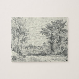 John Constable der Eingang in Gillingham, Dor Puzzle