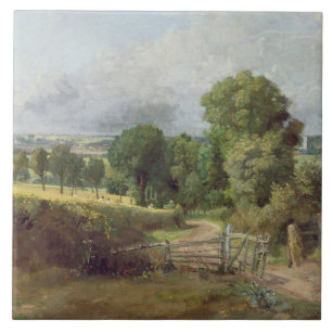 John Constable   der Eingang zum Fenn-Weg Fliese