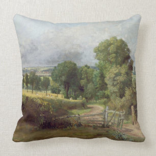 John Constable der Eingang zum Fenn-Weg Kissen