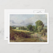 John Constable | Der Eingang zur Fen Lane Postkarte (Vorne/Hinten)