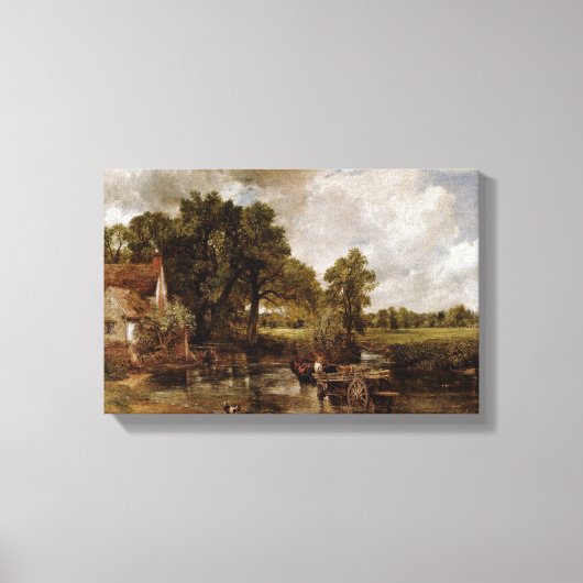 John Constable - Der Hay Wain Leinwanddruck (Vorderseite)