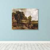 John Constable - Der Hay Wain Leinwanddruck (Insitu (Holzboden))