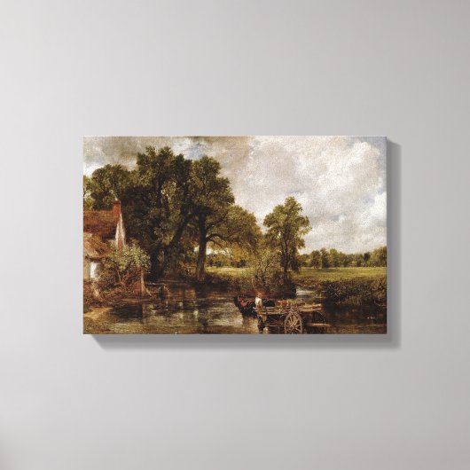 John Constable - Der Hay Wain Leinwanddruck (Vorderseite)