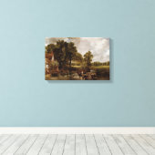 John Constable - Der Hay Wain Leinwanddruck (Insitu (Holzboden))
