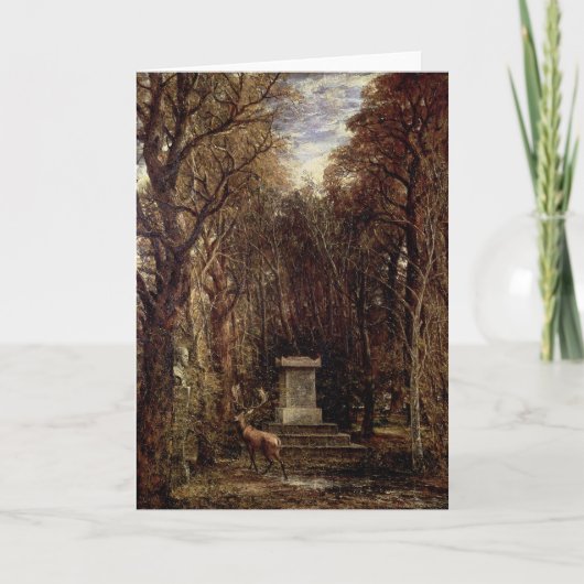 John Constable | Der Zenotaph zu Reynolds Speicher Karte (Vorderseite)