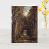 John Constable | Der Zenotaph zu Reynolds Speicher Karte (Gelbe Blume)