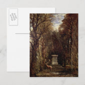 John Constable | Der Zenotaph zu Reynolds Speicher Postkarte (Vorne/Hinten)