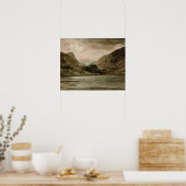 John Constable | Derwentwater, Cumberland, c.1806 Poster (Küche)