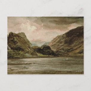 John Constable   Derwentwater, Cumberland, c.1806 Postkarte