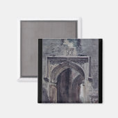 John Constable | East Bergholt Church Magnet (Vorderseite/Rückseite)