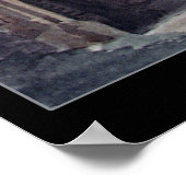 John Constable | East Bergholt Church Poster (Ecke)