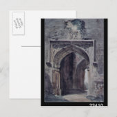John Constable | East Bergholt Church Postkarte (Vorne/Hinten)