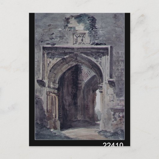John Constable | East Bergholt Church Postkarte (Vorderseite)