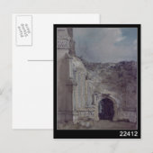 John Constable | East Bergholt Church Postkarte (Vorne/Hinten)