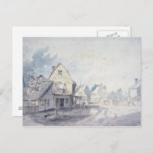 John Constable | East Bergholt Street, East Bergho Postkarte (Vorne/Hinten)
