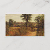 John Constable | ein Weg nahe Dedham, c.1802 (Öl O Visitenkarte (Rückseite)