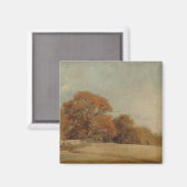 John Constable | Eine autochthone Landschaft in Ea Magnet (Vorderseite/Rückseite)