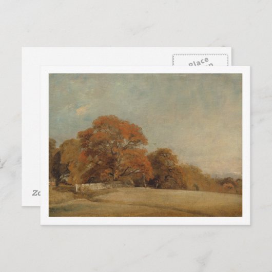 John Constable | Eine autochthone Landschaft in Ea Postkarte (Vorne/Hinten)