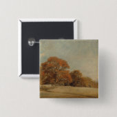 John Constable | eine herbstliche Landschaft an Button (Vorne & Hinten)