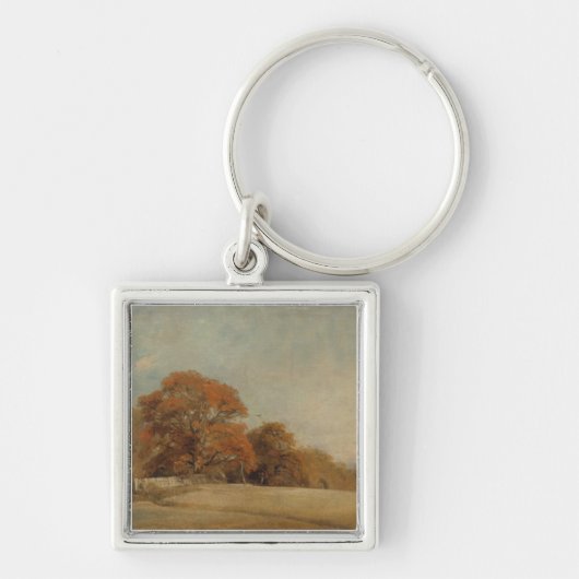 John Constable | eine herbstliche Landschaft an Schlüsselanhänger (Vorne)