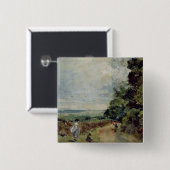 John Constable | eine Landstraße mit Bäumen und Button (Vorne & Hinten)