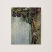 John Constable | eine Landstraße mit Bäumen und Puzzle (Vertikal)