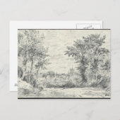 John Constable | Eintritt nach Gillingham, Dor Postkarte (Vorne/Hinten)