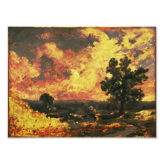 John Constable - English Landscape (modifiziert) Fotodruck (Vorne)