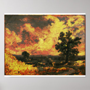 John Constable - English Landscape (modifiziert) Poster