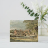 John Constable | Flatford Mill (Öl auf Tafel) Postkarte (Stehend Vorderseite)