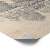 John Constable - Fulham Church Poster (Ecke)