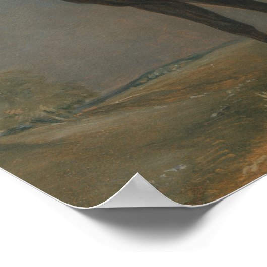 John Constable - Golding Constable's Black Riding Poster (Ecke)