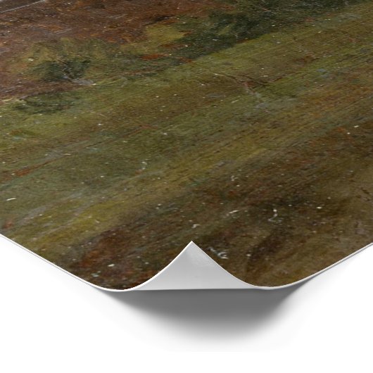 John Constable - Golding Constable's House Poster (Ecke)