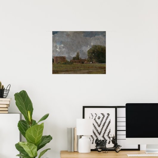 John Constable - Golding Constable's House Poster (Heimbüro)